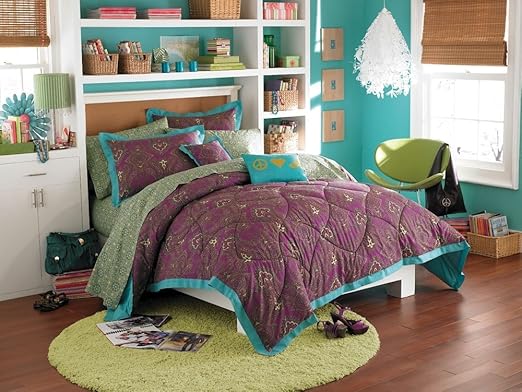 Amazon Com Steve Madden Sydney Collection Twin Bed In A Bag