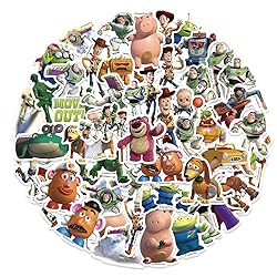 50pcs Toy Story Stickers for Water Bottle, Cute