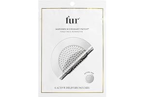 Fur Ingrown Microdart Patches – Ingrown Hair Care, Quickly and Effectively Clear Up Ingrown Hair Bumps – 6 Pack