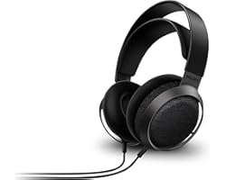 Philips Fidelio X3 Wired Over-Ear Open-Back Headphones, Multi-Layer 50mm diaphragms, Hi-Res Certified, Premium Finishing - He