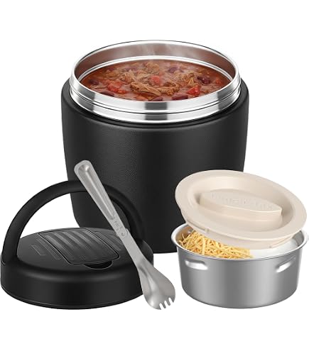 Amazon.com: Misonea Thermo for Hot Food 32OZ, Vacuum Insulated