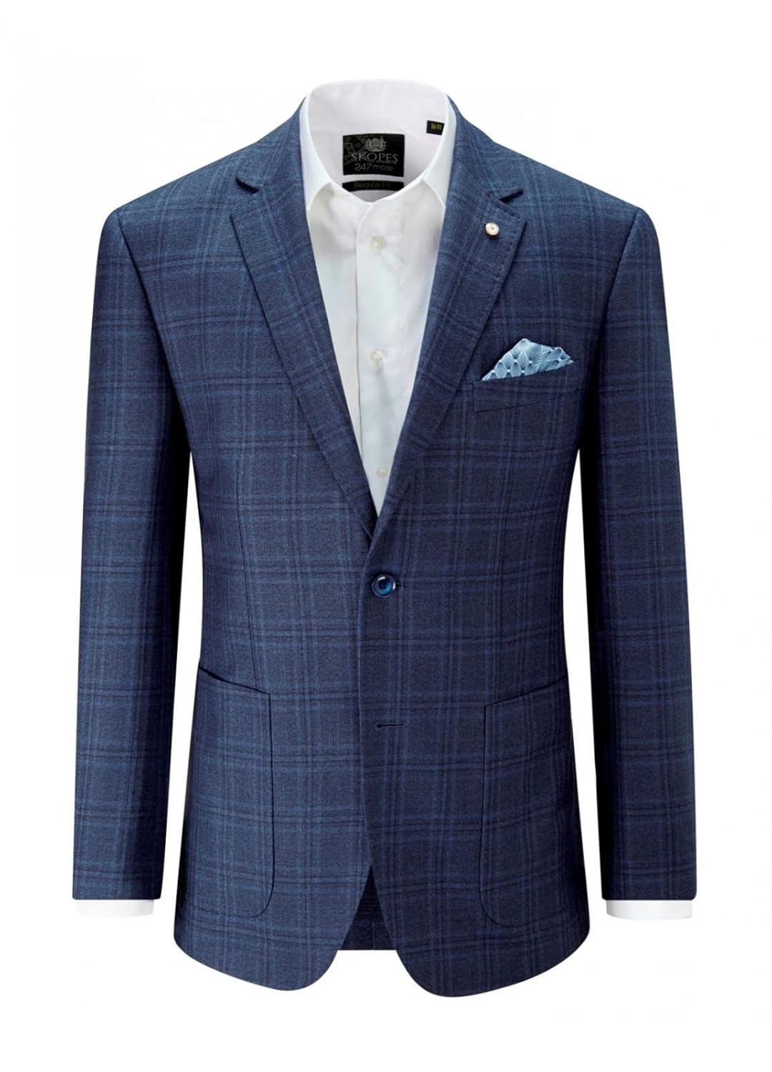 Skopes Men's Padua Check JacketBlue48R Amazon.co.uk Clothing