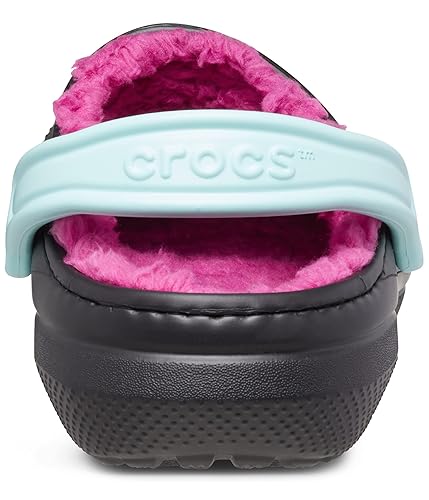 Fur Lined Blue Fuzzy Crocs Womens Fur Lined Crocs Women's