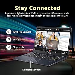 ASUS 2024 Newest Business Laptop, 14" FHD