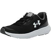 Under Armour Girls' Pre School Scramjet 6 Alternate Lace, (001) Black/Castlerock/White, 1, US