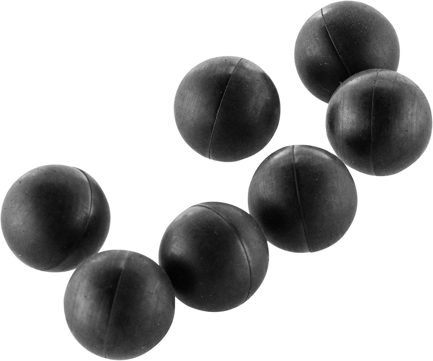 100 x Hard Rubber Balls Paintballs Reballs for Training Shooting Home and Self Defense Pistols in 43 caliber - Image 5