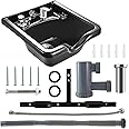 VEVOR Shampoo Bowl Sink for Salons, Black Hairdresser Basin, ABS Plastic Spa Washing Sink, Backwash Basin Beauty Salon Equipment for Hair Stylists