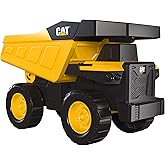 Cat Construction Toys, Real Steel Dump Truck &ndash; 12&rdquo; Heavy Duty Steel Construction Toy with Realistic Working Dump Bed &ndash; Durable Vehicle for Indoor &amp; Outdoor Play &ndash; Ages 3+