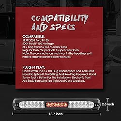 3rd Third Brake Light LED Compatible with Ford 1997
