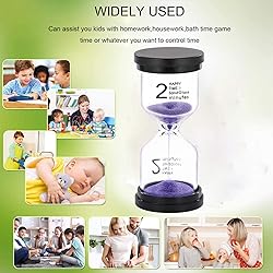 SuLiao 2 Minute Sand Timer hourglass: Colorful Sand