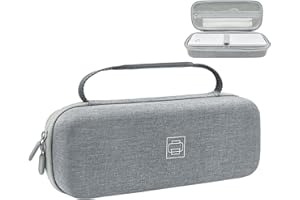 Klawdsky Hard Portable Printer Case for JADENS PD-A4 and Other Small Thermal Printers (Max Size 10.4" x 3.5"), Hard Storage Box for Paper & Accessories (Case Only)(Small)