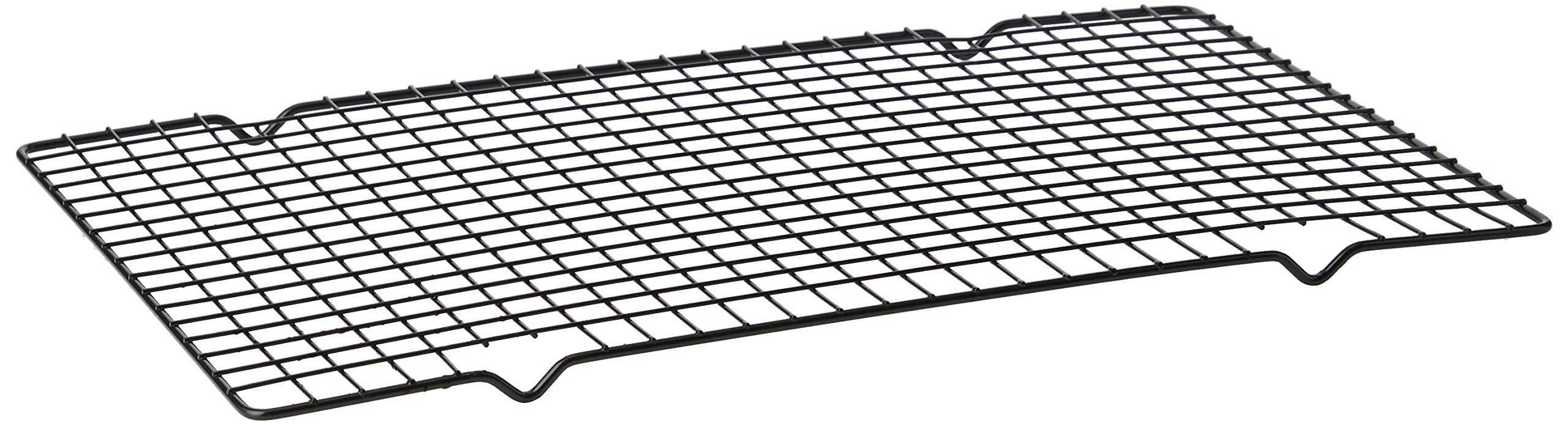 Dexam 17840904 Rectangular Non-Stick Cooling Rack, Black, 40cm x 25cm
