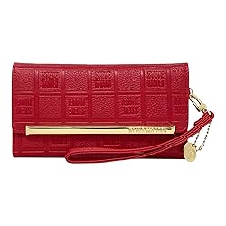 Steve Madden Women's Logobar Trifold Wristlet
