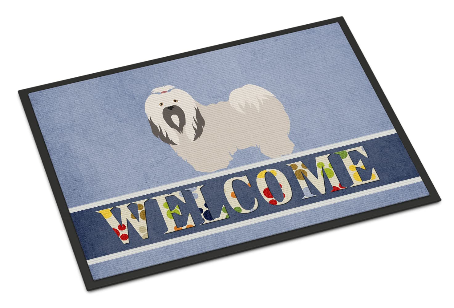 Caroline's Treasures Doormat, Fabric, Multi Color, 24H X 36W
