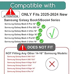 KEANBOLL 3-Pack Screen Protector for 16" Samsung