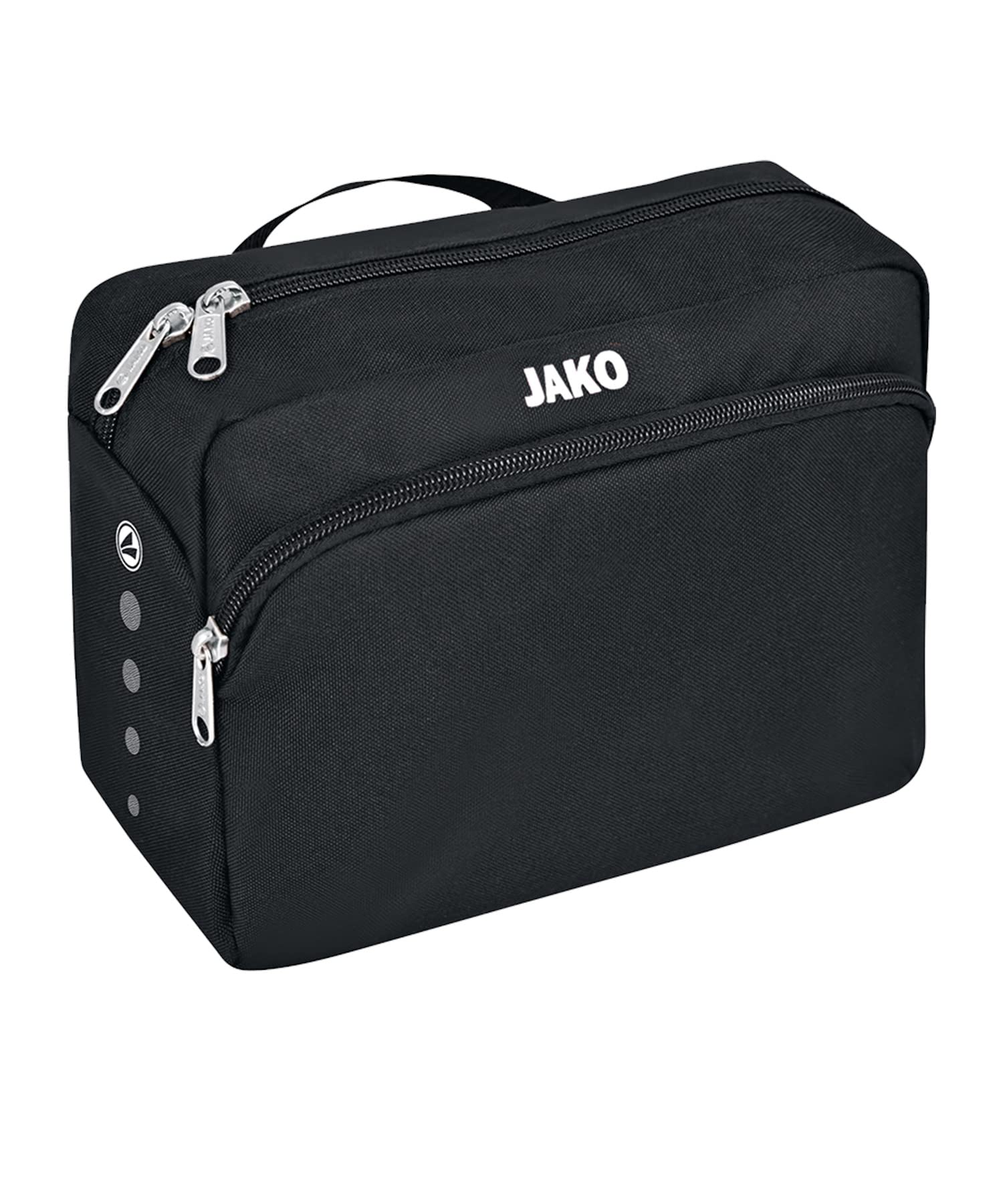 JAKO Unisex_Adult Classico Toiletry Bag, Black, 25 cm