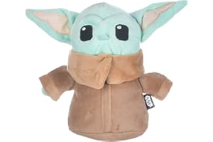 Star Wars for Pets Mandalorian The Child Plush Figure Dog Toy | 6 Inch Small Dog Toy from The Mandalorian - Soft and Plush Dog Toys, Safe Fabric Squeaky Dog Toy for All Dogs