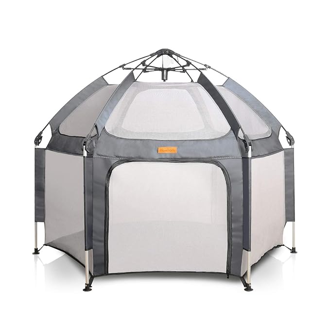 outdoor playpen with canopy
