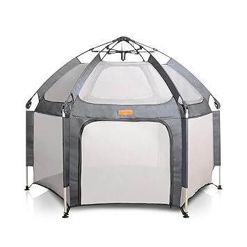 outdoor playard with canopy