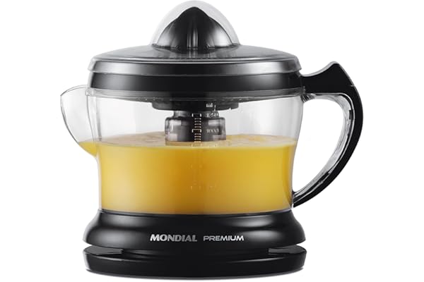 MONDIAL Espremedor Premium, Preto, 30W, 220V - E-02