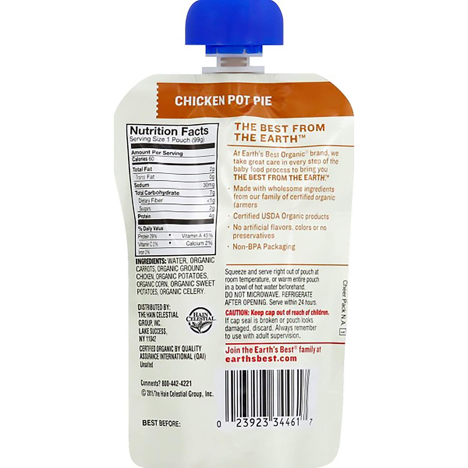 earth's best chicken baby food