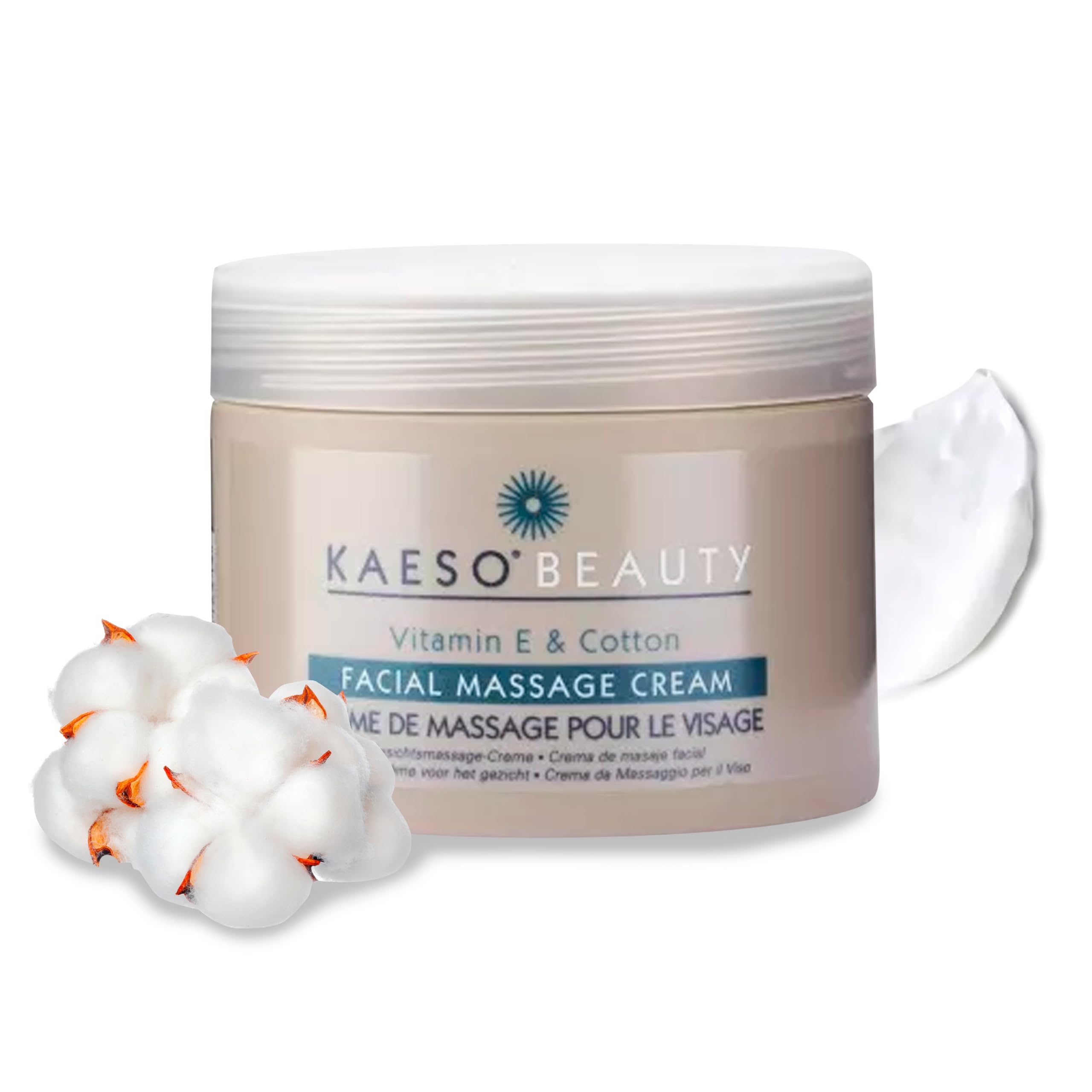 Kaeso Facial Massage Cream Enriched with Vitamin E 450 ml