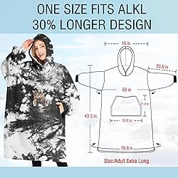 Touchbetter Tie Dye Wearable Oversized