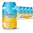 Recess Mood Magnesium & Adaptogen Drink, Relaxation Beverage, 12 ounce (Tropical Bliss, 12 pack)