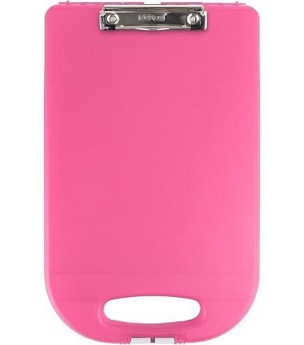 Dexas Clipcase 2 Storage Clipboard | 15.5 Inch Organizer With Handle For School & Work