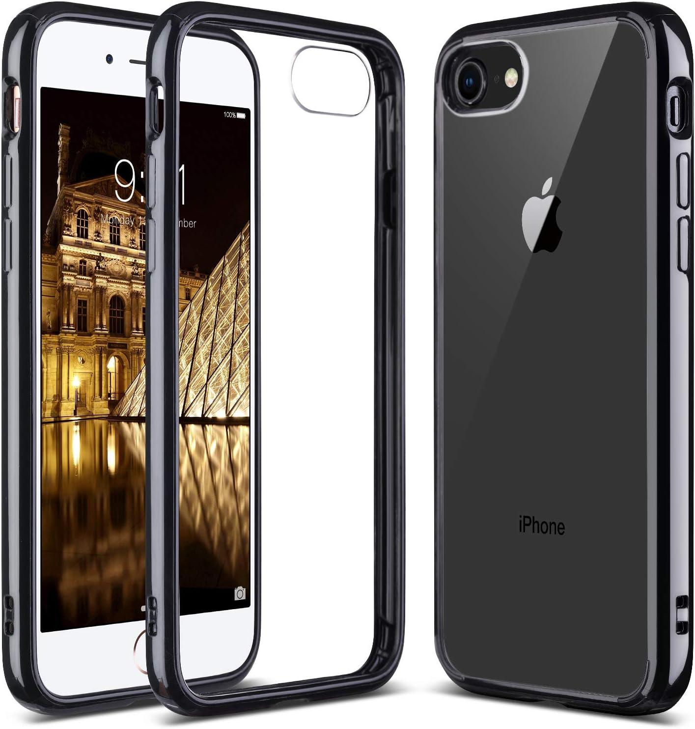 ULAK Clear iPhone 8 Case,iPhone SE Case 2020, iPhone 7
