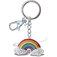 Amazon.com: Aqua79 Lobster Keychain - Silver 3D Sparkling