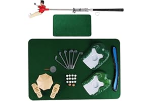 Minitype Indoor Golf Game Funny Game Golfer Set Accessory Course Indoor Play Kids Golfer