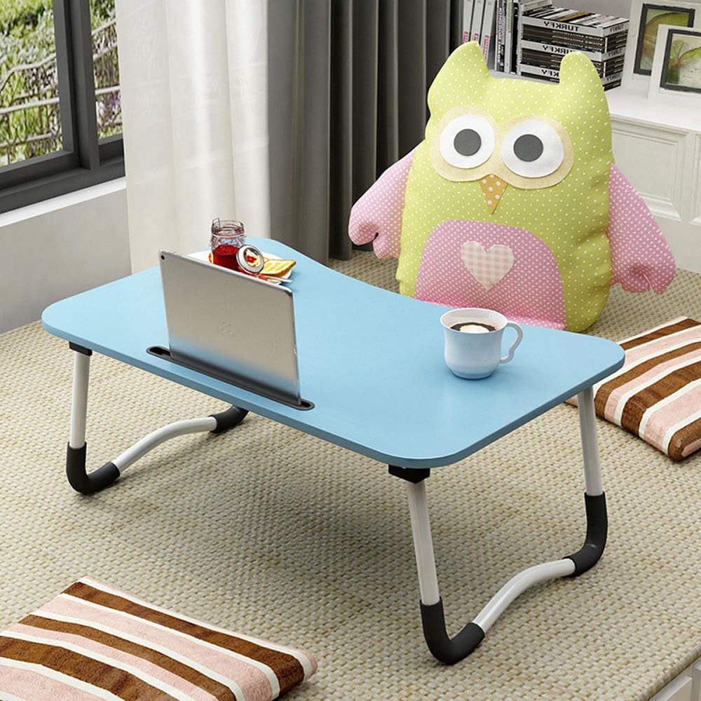 Foldable Laptop Desk, Portable Lap Desk Bed Table Tray - Image 3