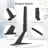 Suptek Universal TV Stand Base with 3 Height Adjustments 27-85 Inch view 6