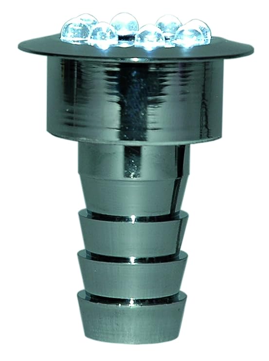 Wasserspielbeleuchtung, LED-Ring, LED, Kerry, Brunnenlicht, inkl. Trafo und 10m Kabel
