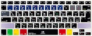 MMDW Logic Pro X Silicone Shortcuts Keyboard Cover Skin for MacBook Pro 13