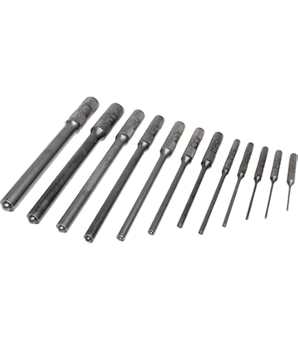 タイピン7点セット 7 Piece Super-Duty Pin Punch Set - Hand Tool Pin Punches