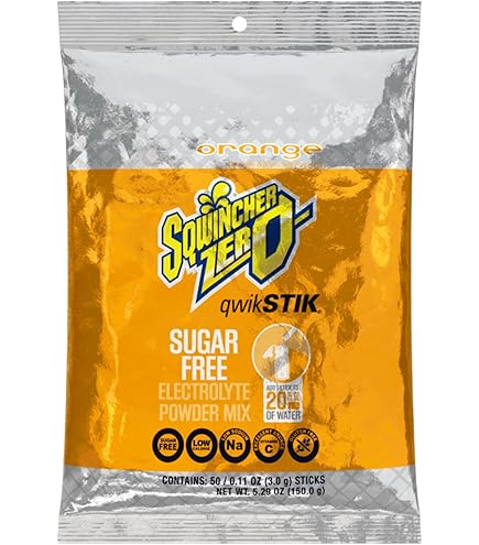 Amazon.com : Sqwincher Zero Qwik Stik - Sugar Free Electrolyte