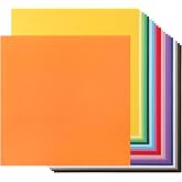 20 Sheets Colored Cardstock 12"x12" 65Ib 20 Colors Construction Paper | Uncle Paul Cover Card Stock Double-sided Scrapbook Pa