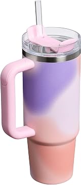 STANLEY Quencher H2.0 FlowState Tumbler 0.89L Rose Petal Motion view 8