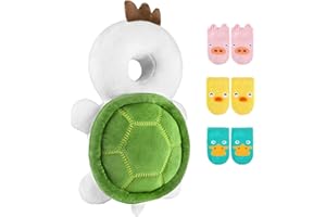 Mounting UP Baby Toddler Walker Head Protector Backpack Adjustable Wear Head Protection Safety Pad Backpack with 3 Pairs Sock