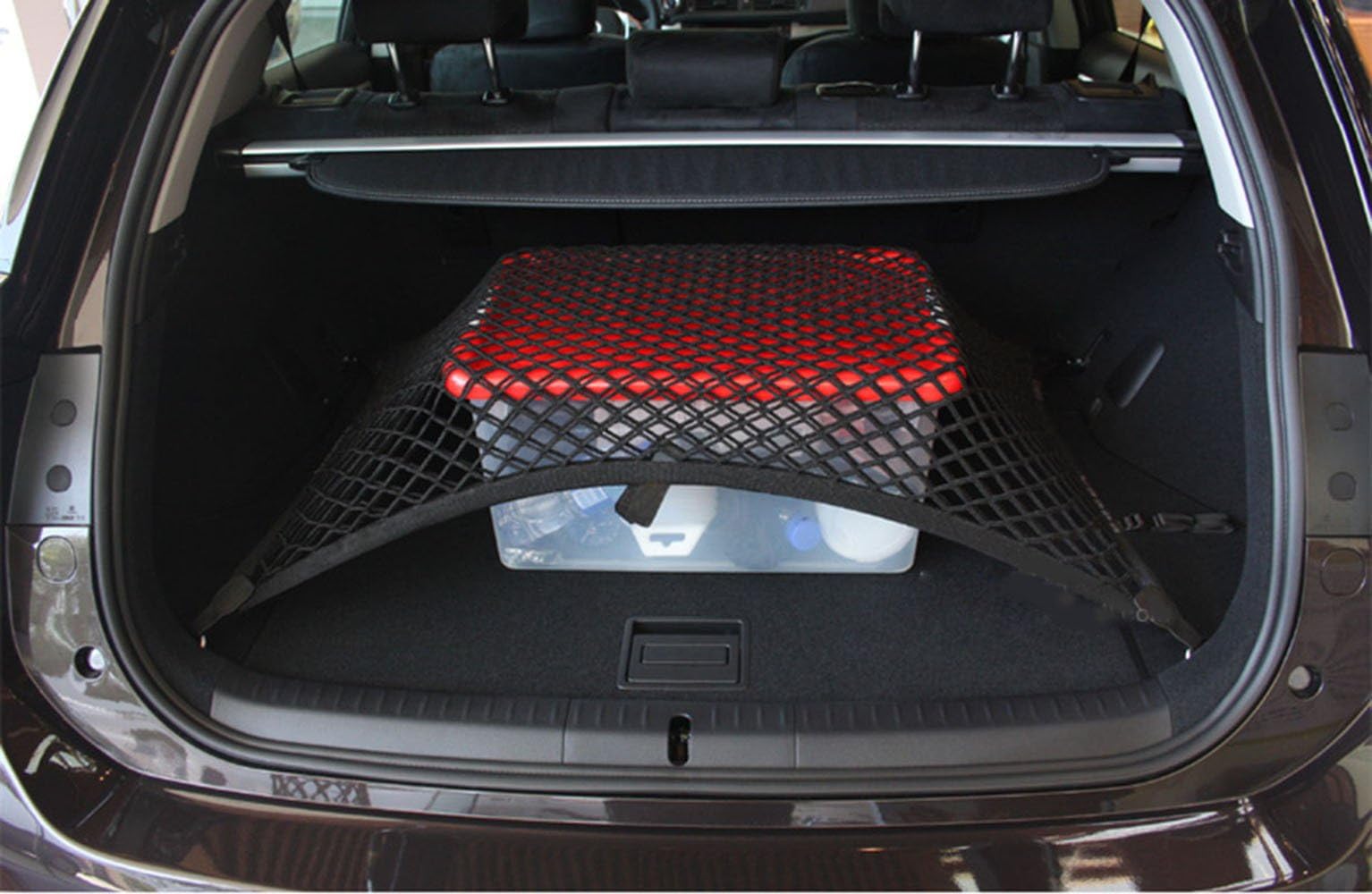 Pegasuss Custom fit High Elastic Floor Style Rear Trunk Storage Luggage Net Compatible with AUDI Q5