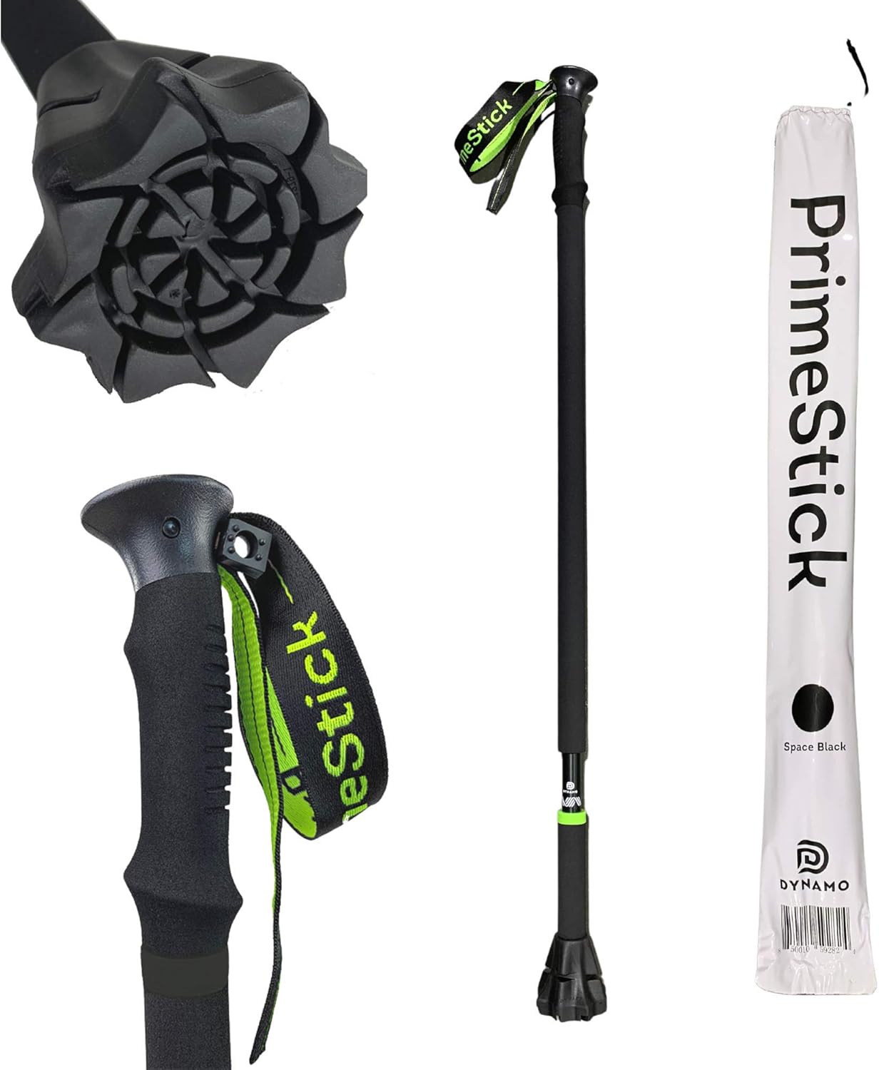 Prime Stick Mejor bastón y estabilidad Mango vertical de postura