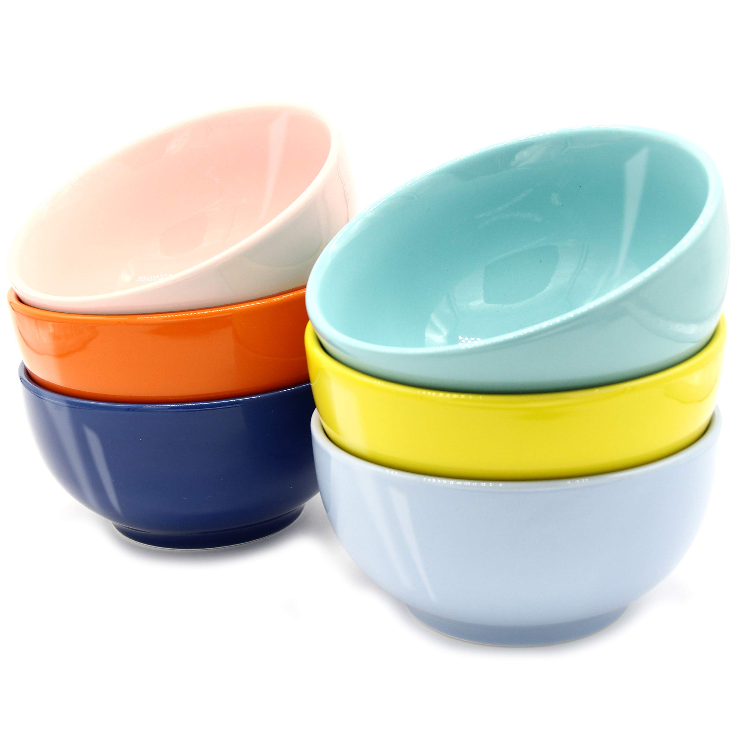 Ramen,Pasta DOWAN Soup Bowls Hot Assorted Color Colorful Kitchen Bowls