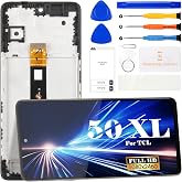 for TCL 50 XL 5G Screen Replacement for TCL 50 XL NxtPaper LCD Display for TCL 50 XL T702W T702M Touch Screen Digitizer Assembly Repair Kits(with Frame)