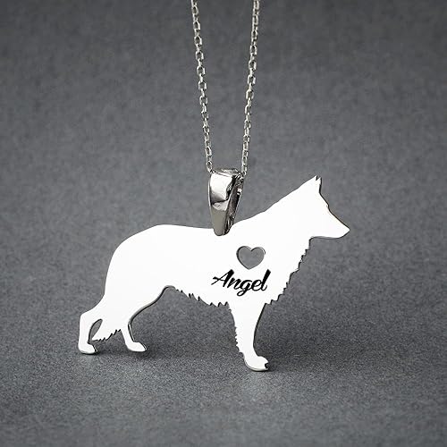 german shepherd pendant