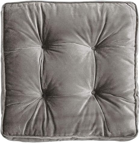 Amazon Co Jp Freahap クッション 座布団 厚手 椅子クッション 座布団クッション 無地 ざぶとん ザブトン 座ぶとん チェア クッション 四角形 ヌードクッション 体圧分散 シートクッション 椅子パッド 腰痛対策 座面クッション 座り心地いい チェアパッド いす用 グレー