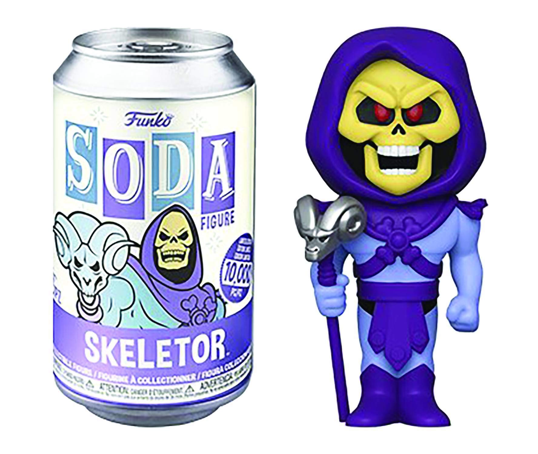 Funko Vinyl SODA, Master Of the Universe, Skeletor, 1/6 Odds for Rare Chase Variant, Masters Of the Universe, Collectable Vinyl Figure, Gift Idea, Official Merchandise, TV Fans