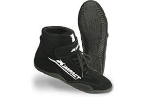 Impact Racing Mens Shoe (Axis SFI 3.3/5) (Black,12), 1 Pack