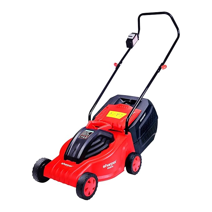 Sharpex Electric Lawn Mower Folding Handle, 15 Mtr Cable and